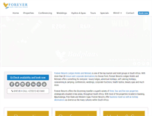 Tablet Screenshot of foreversa.co.za